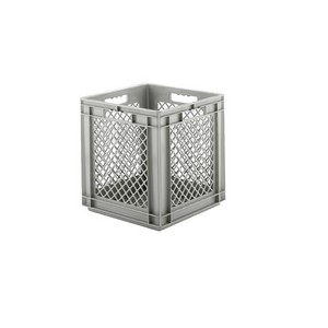 Looking: EF Stackable Container Mesh Base/Sides 15.8"L x 15.8"W x 16.6"H  | By Schaefer USA. Shop Now!