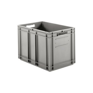 Looking: EF Stackable Container Solid Base/Sides 23.7"L x 15.8"W x 16.6"H  | By Schaefer USA. Shop Now!