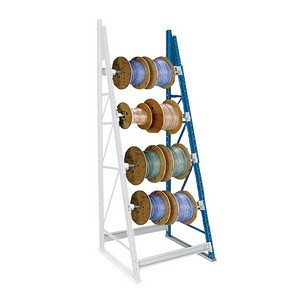 Looking: 123"H x 36"W x 36"D Reel Shelving Add-On 4 Axes | By Schaefer USA. Shop Now!