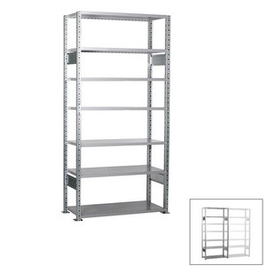 Looking: 118"H x 48"W x 18"D R3000 Heavy Duty Starter Open Shelving 7 Levels - Galvanized | By Schaefer USA. Shop Now!