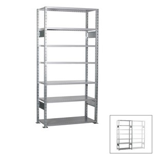 Looking: 118"H x 39"W x 12"D R3000 Standard Starter Open Shelving 7 Levels - Galvanized | By Schaefer USA. Shop Now!