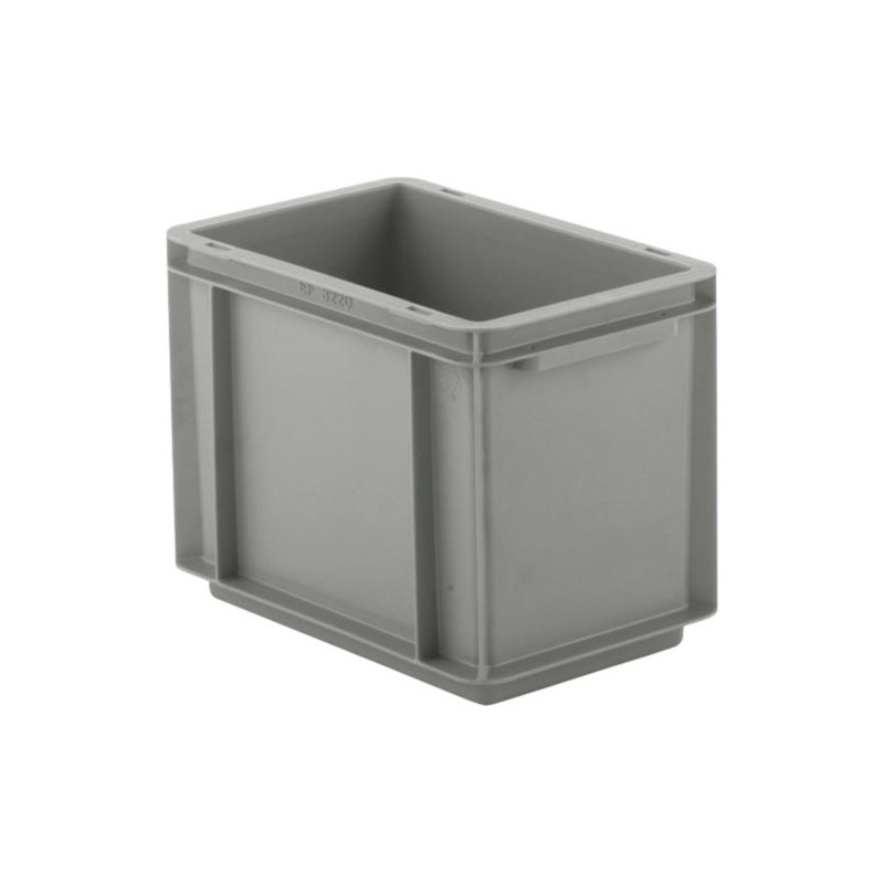 Buy Grey Econotainer Hard Plastic Storage Bins In 7 Sizes