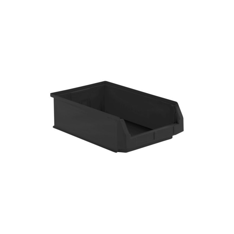 Stackable Black Plastic Conductive Tray Polypropylene For Small