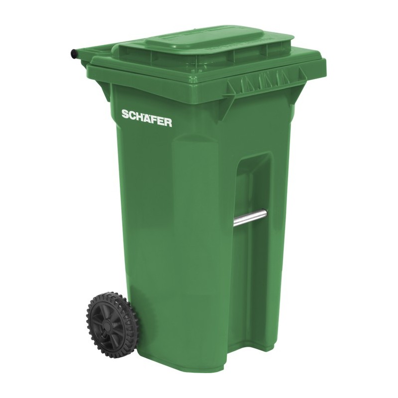 35 Gallon Large Plastic Rubbish Bins , Extra Large Garbage Can